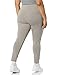 Daily Ritual Women's Ponte Knit Legging, Smokey Grey, Large Short