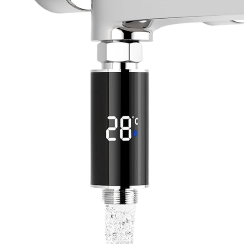Thermomètre douche bébé avec affichage numérique LED clair et étanche
