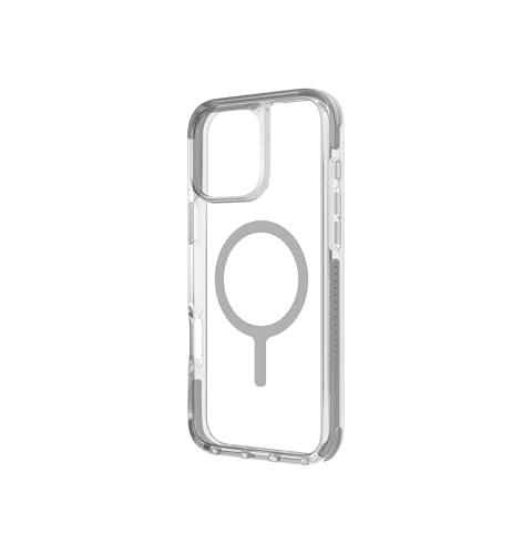 Coque de téléphone de combat iPhone 16 Pro antichoc MagClick gris - 3