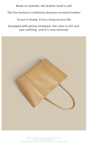 12.16L classic fashion large-capacity leather tote women's shoulder bag3