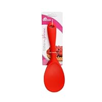 COLHER DE SILICONE (ARROZ) 22 X 6,5 X 2CM VERMELHO - CM48