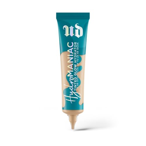 Urban Decay Stay Naked Hydromaniac Tinted Glow Foundation, Buildable Medium Coverage, Vegan Formula*, Shade: 41, 35ml