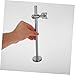 Hoement 304 Stainless Steel Stairway Hardware Handrail Holder Wall-mounted for Wooden Metal Glass Handrails