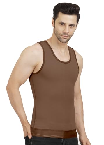 Image of Gynecomastia Full Vest || HIGH Compression || Zipper-Free Tomboy Chest Binder || Abdomen Support || Chest Shapewear