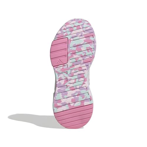 adidas Unisex-Child Racer TR23, Clear Pink/Zero Metallic/Bliss Pink (Elastic Lace), 2.54