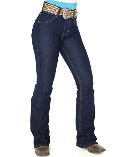 Calça Jeans Feminina Cowboy ST Flare Azul
