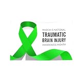 Traumatic Brain Injury Awareness Month 4x6 Ft Flag Banner Hanging Backdrop Yard Sign For Garden Home Party Wall Decor