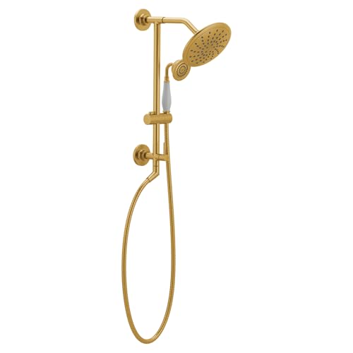 Moen TS3661NHBG Annex Shower Slidebar and Shower Hose System Trim, Valve Required, Brushed Gold by Moen - Image 5
