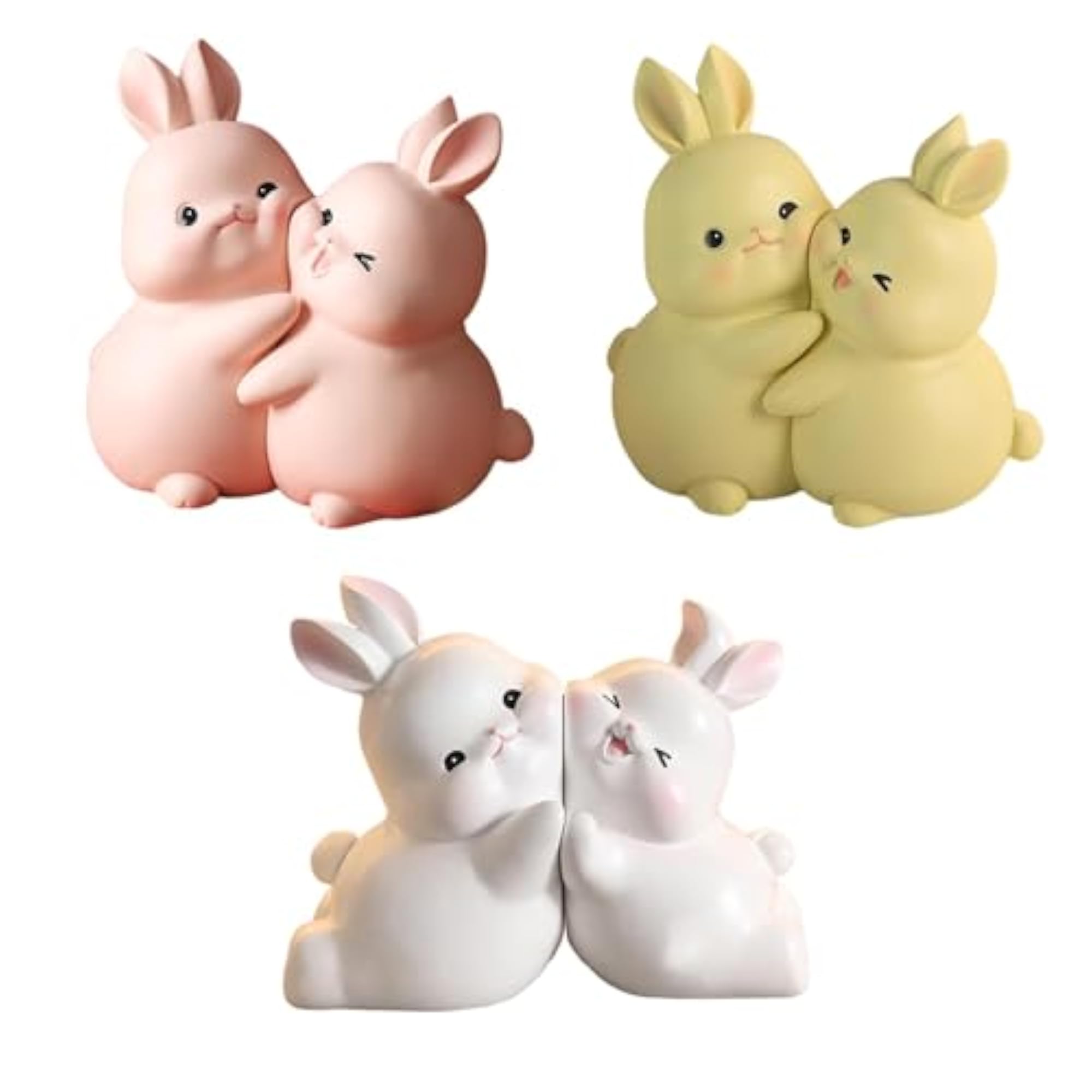 Cute Rabbit Bookends for Kids Rooms