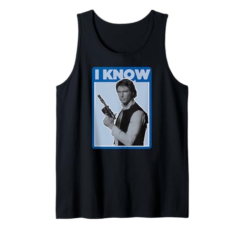 Tank top Star Wars Han Solo en coton respirant contre la chaleur estivale
