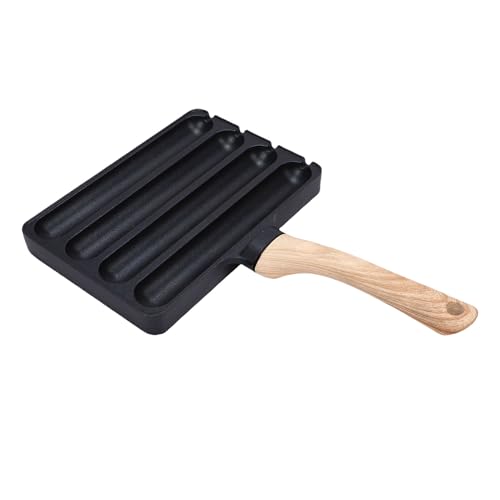 Cuisinière à hot-dog antiadhésive avec 4 emplacements de cuisson - 3