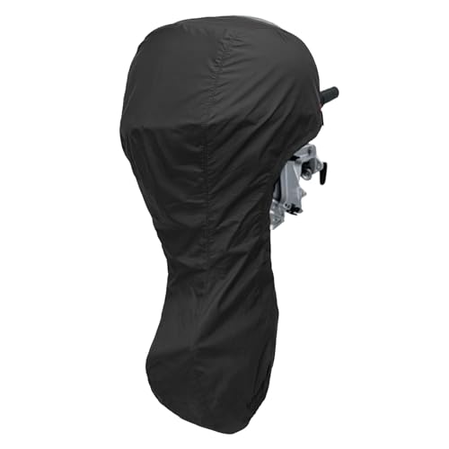 Outboard Motor Cover for 20-30 HP Small Engine, Outdoor Oxford Waterproof and UV Resistant Boat Motor Cover, Heavy Duty Fully Protect