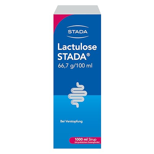 Lactulose STADA 66 7 g/100 ml Sirup bei Verstopfung und Erkrankungen die einen erleichterten Stuhlgang erfordern 1000 ml