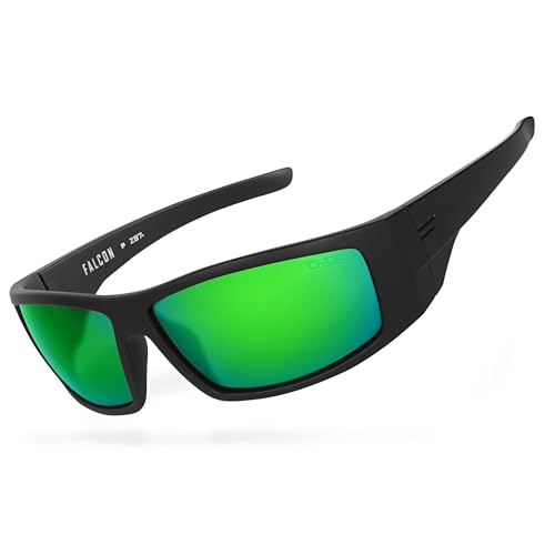 Image of TOROE z87+ Safety Polarized Wrap Around FALCON Sunglasses Tr90 Frame, Anti Scratch Lenses