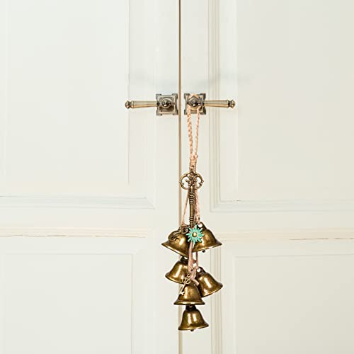 2-Pieces-Witch-Bells-for-Door-Knob-for-Protection-Witch-Wind-Chimes-Door-Hanger-Hanging-Witch-Bells-Magic-Witchcraft-Wicca-Supplies-for-Home-ProtectionAlloy-Vintage-Bell 2 Pieces Witch Bells for Door Knob for Protection Witch Wind Chimes Door Hanger Hanging Witch Bells Magic Witchcraft Wicca Supplies for Home ProtectionAlloy Vintage Bell