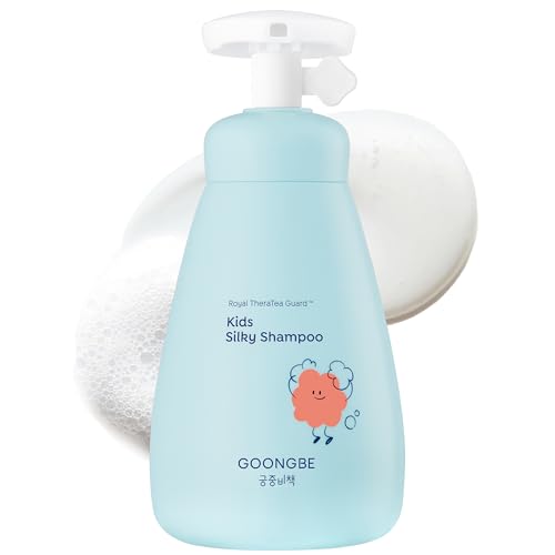 GOONGBE Kids' Detangling Shampoo - Silky Shine for Frizzy Tangle-Prone Hair – Silicone-Free Low pH...