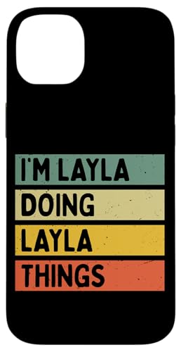 I'm Layla Doing Layla Things �ʔ������� �X�}�z�P�[�X iPhone 14 Plus �p