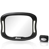 Diono Easy View XXL, Baby Mirror with Remote and LED