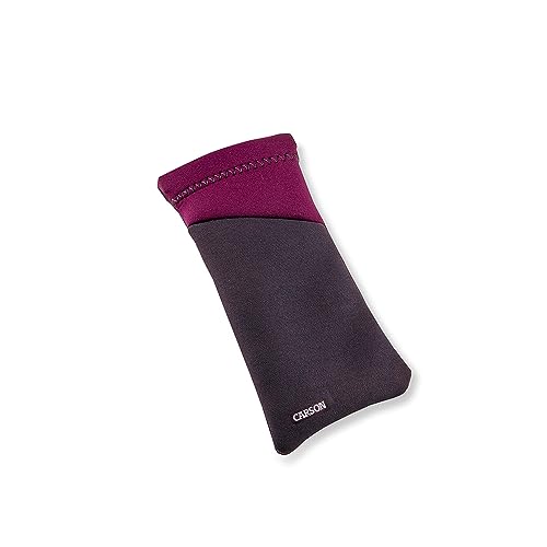 Estojo Carson para óculos com pano integrado para limpeza das lentes em microfibra EC10