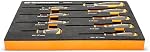 GEARWRENCH 9 Piece Phillips Dual Material Screwdriver Set in Foam Storage Tray - GWMSSCRPH