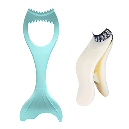 Makeup Cosmetic Eyelash Tool Lashes Buddy Eye Lash Mascara Guard Mascara Shield Applicator Eyelash Brush Tool Makeup Tool Upper Lower Eye Lash Mascara Guard Applicator Eyelash Brush Tool 2 Pack #TOP25