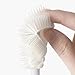 All Angle Bottle Brush, Silicone Narrow Neck Bottle Brush, Long-Handled Folding Small Bottle Brush Narrow Neck, Small Silicone Bottle Brush with Stand, for Any Bottle Mouth Brush