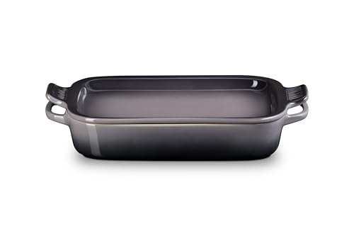 Image of Le Creuset Stoneware Rectangular Dish with Platter Lid, 3 qt., Oyster