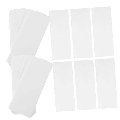 POPETPOP - POPETPOP Papier Absorbant pour Laboratoire 500 Pièces Bandes de 3 X 1 Pouces Dépoussiérant pour Nettoyage Élimination Poussière Fournitures pour Expériences