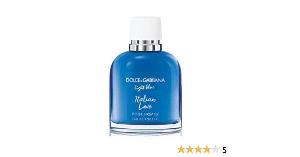 お見舞い Dolce Gabanna プールオム100ml イタリアンラブ ライトブルー