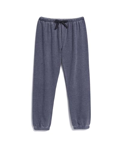 Pantalon de survêtement fille marine pour l'école et le sport
