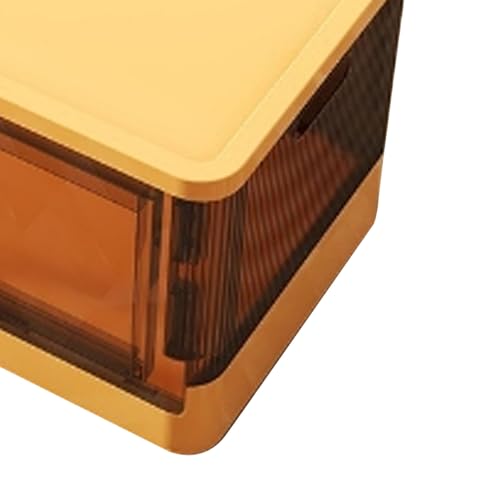 Boîte de rangement à double porte empilable et pliable pour vêtements - 4