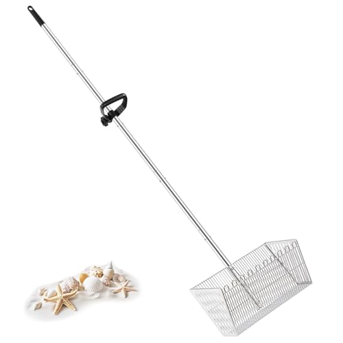 MarchingGreen Sand Flea Rake with 70in Handle