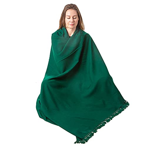 Om Shanti Crafts Meditation Shawl or Meditation Blanket, Shawl/Wrap, Oversize Scarf/Stole. Large. Unisex.