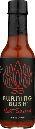 Burning Bush® Hot Sauce fuses heat with flavor in its unique blend of chilies and ancient herbs from the Holy Land, Vegan, Kosher, GF