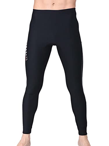 clhjinruoliu 1.5MM Neoprene Diving Ankle-Length Pants for Men Women Snorkeling Capri-Pant Swimming Rowing Sailing Surfing Warm,Men's Gray,XL