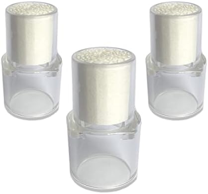 RCARE Breathing Filter for Tracheostomy Heat Moisture Exchanger, Mini Trache HMEs, Sterilized, 24pcs