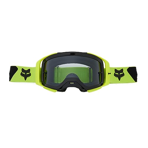 Fox Racing AIRSPACE MOTOCROSS GOGGLE, CORE FLO YELLOW - SMOKE LENS