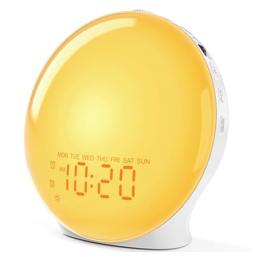JALL Sunrise Alarm Clock for Kids and Heavy Sleepers