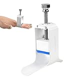 ت【Passt besser zu Ihren Fingern】 Das gebogene feste Stück aus Aluminium wird übernommen, der Fingerglätter für gebogene Finger passt sich den Kurven der Finger an und passt sich Ihren Fingern besser an