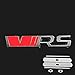 EKPTPGT Voiture Emblème Stickers, pour Skoda Rapid Octavia RS Superb Spaceback Yeti Fabia Kodiaq ABS Lettres en métal personnalisées Alliage St calandre Autocollant de Voiture Décorations