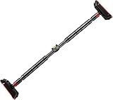 KAIDIDA Klimmzugstange für Türrahmen ohne Schrauben, verstellbar 70-160 cm, mit Nivellierinstrument, bis 200 kg belastbar – Profi Türreck für das Training zu Hause (121-160cm)