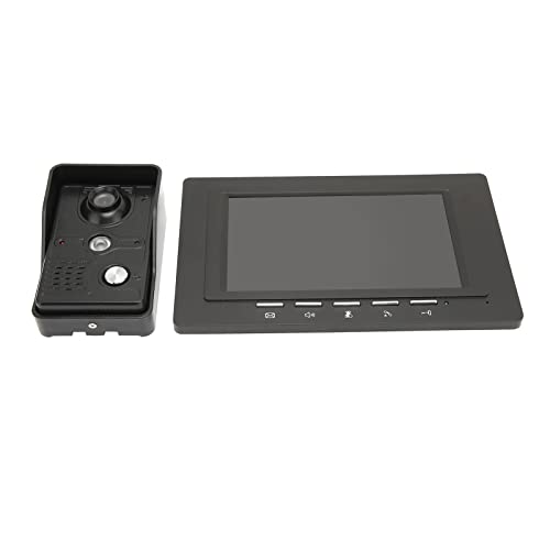 Campainha câmera de segurança, controle de fechadura eletrônica vídeo porteiro campainha 7 polegadas