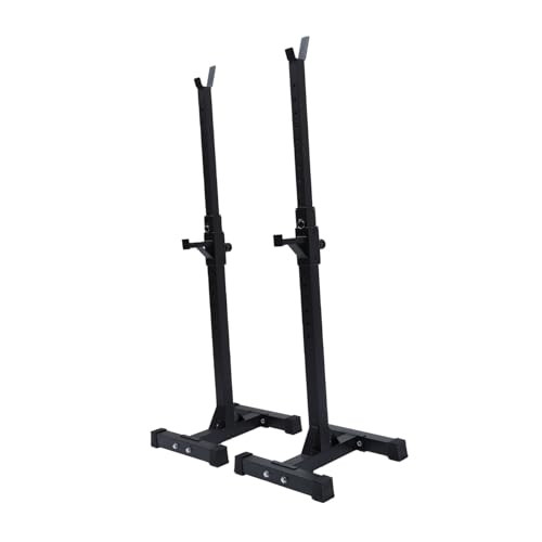 Hemoton Safety Foot Frame Design Barbell Stand for Home Fitness Equipment Glute Workout