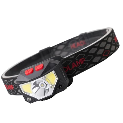 Linterna frontal LED recargable que elimina las pilas pesadas en pesca nocturna