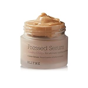 BLITHE Pressed Serum Tundra Chaga | Korean Moisturizer | Anti Aging & Skin Tightening Cream for Face | Night Cream For Woman Anti Aging 0.91 fl oz