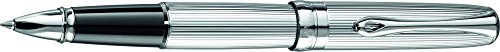 Rollerball Diplomat Excellence A2 en chrome guilloché pour signature d'exception