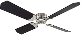 RV Ceiling Fan | 12V | 42" Brushed Nickel Finish | 4 Blade