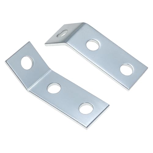 QWORK 12 Pack 135° Inside Angle Brackets – 3-Hole Connectors for 1-5/8" Strut Channel, Framing & Support Mounts by QWORK - Used condition - Image 5