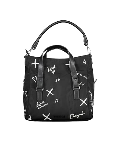 DESIGUAL BORSA DONNA NERO
