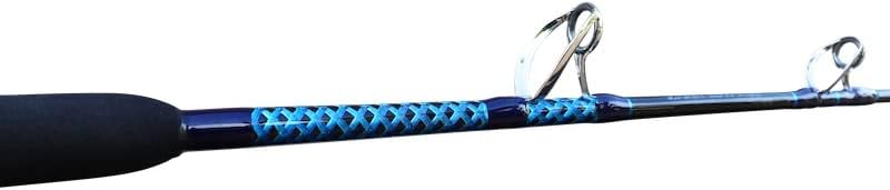 Dark Matter Custom Chunking Trolling Rods - Heavy Duty Fishing Rod, Saltwater Trolling Rod, Deep Sea Fishing Rod, Trolling Rods, Sea Fishing Rod, Trolling Fishing Rod, Deep Drop Rod - 40-10